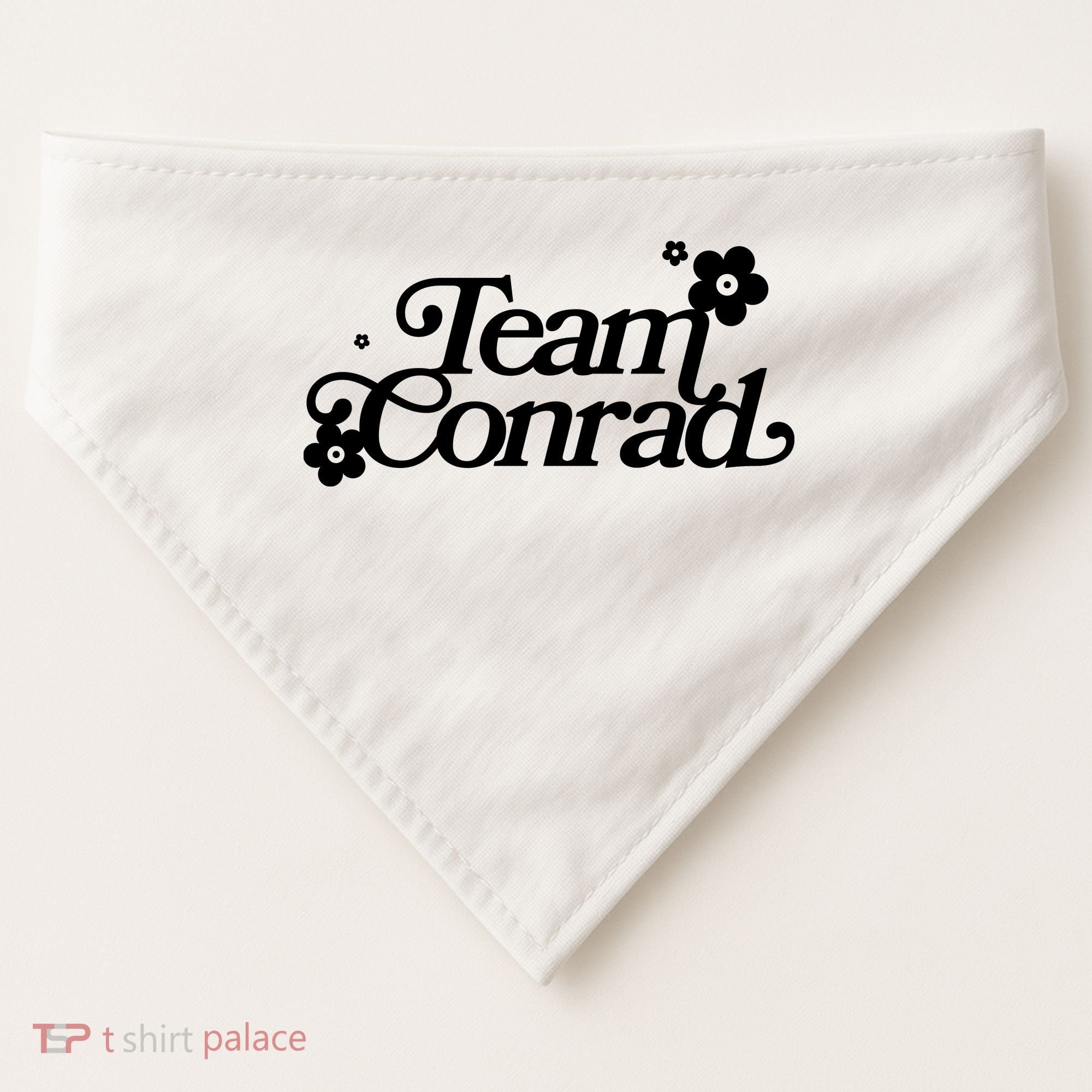 Retro Team Conrad Logo USA-Made Doggie Bandana