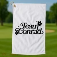 Retro Team Conrad Logo Golf Towel thumb 1