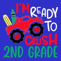 Ready To Crush First Grade 1st Day Of School Monster Truck Gift Sweatshirt thumb 3