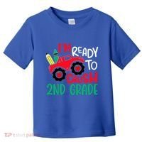 Ready To Crush First Grade 1st Day Of School Monster Truck Gift Toddler T-Shirt thumb 0