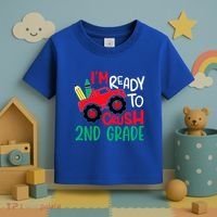 Ready To Crush First Grade 1st Day Of School Monster Truck Gift Toddler T-Shirt thumb 3