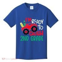 Ready To Crush First Grade 1st Day Of School Monster Truck Gift Kids T-Shirt thumb 0