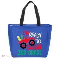Ready To Crush First Grade 1st Day Of School Monster Truck Gift Tote Bag thumb 0