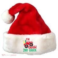 Ready To Crush First Grade 1st Day Of School Monster Truck Gift Santa Hat thumb 0