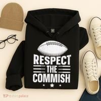 Respect The Commish Fantasy Football Commish Hoodie thumb 4