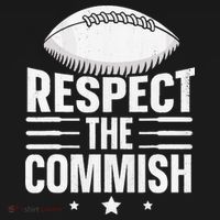Respect The Commish Fantasy Football Commish Sweatshirt thumb 3