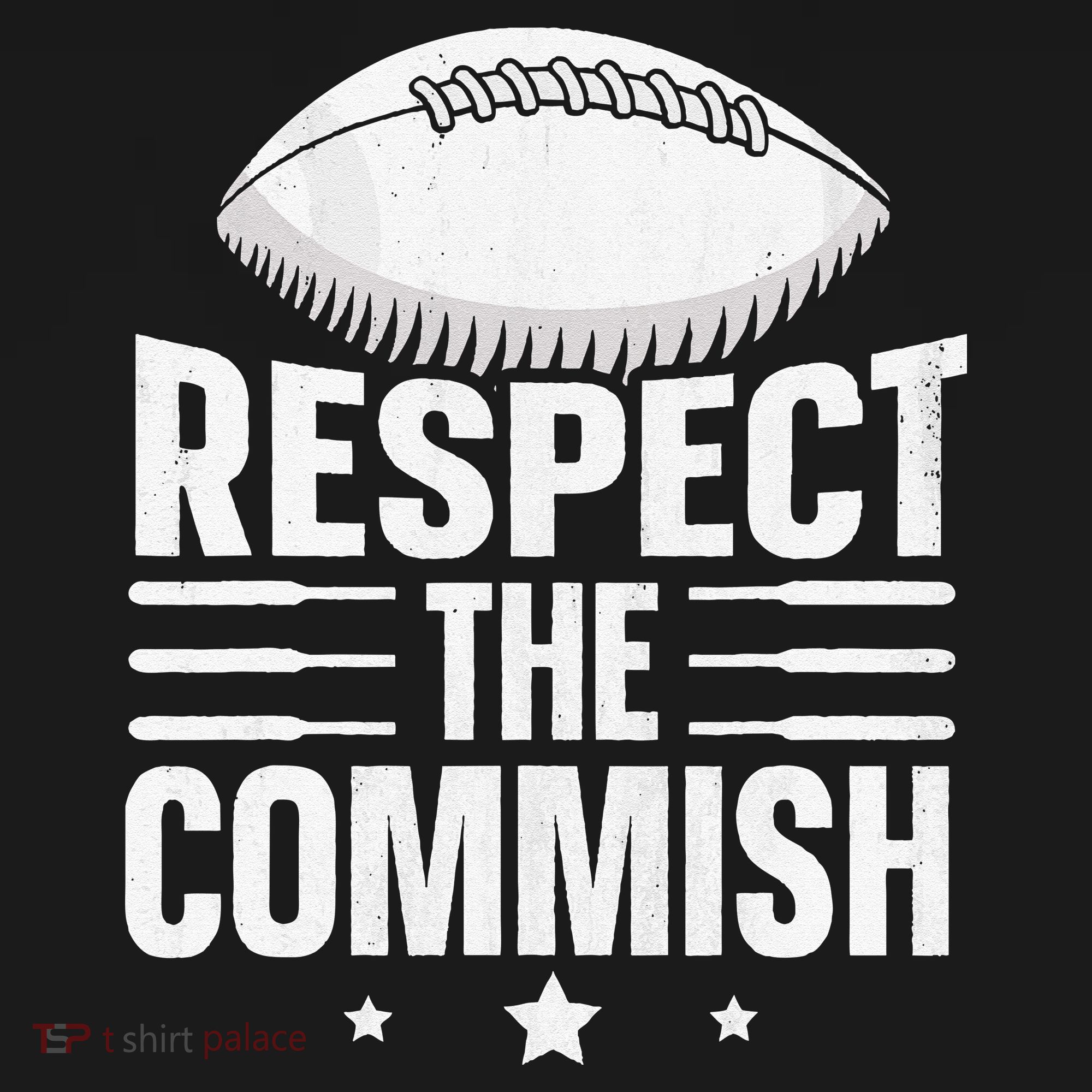 Respect The Commish Fantasy Football Commish Visor