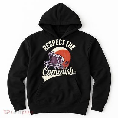 Respect The Commish Fantasy Football Commish Hoodie