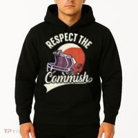 Respect The Commish Fantasy Football Commish Hoodie thumb 2