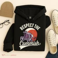 Respect The Commish Fantasy Football Commish Hoodie thumb 4