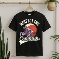 Respect The Commish Fantasy Football Commish T-Shirt thumb 2