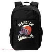 Respect The Commish Fantasy Football Commish Backpack thumb 0