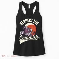 Respect The Commish Fantasy Football Commish Women's Tank Top thumb 0