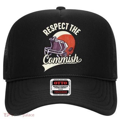 Respect The Commish Fantasy Football Commish Hat