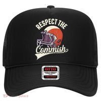 Respect The Commish Fantasy Football Commish Hat thumb 0