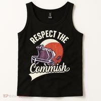 Respect The Commish Fantasy Football Commish Tank Top thumb 2
