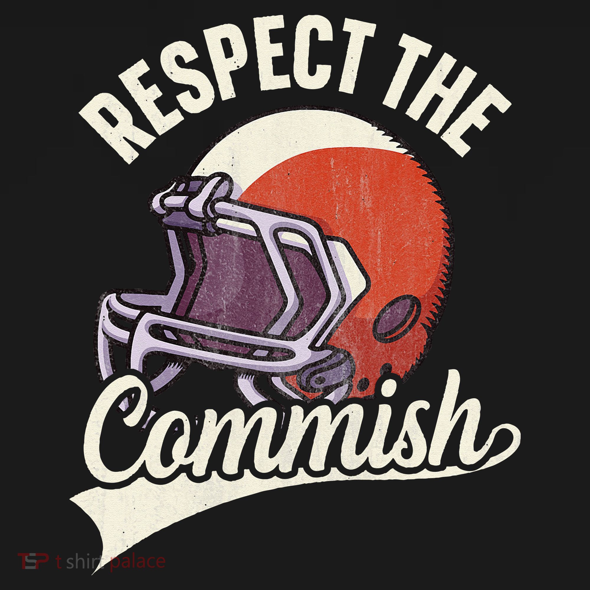 Respect The Commish Fantasy Football Commish Visor