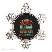 Ready To Crush Second Grade Back To School Monster Truck Boy Gift Ornament thumb 0