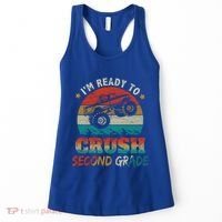 Ready To Crush Second Grade Back To School Monster Truck Boy Gift Women's Tank Top thumb 0