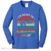 Ready To Crush Second Grade Back To School Monster Truck Boy Gift Kids Long Sleeve Shirt thumb 0