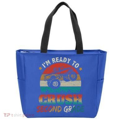 Ready To Crush Second Grade Back To School Monster Truck Boy Gift Tote Bag