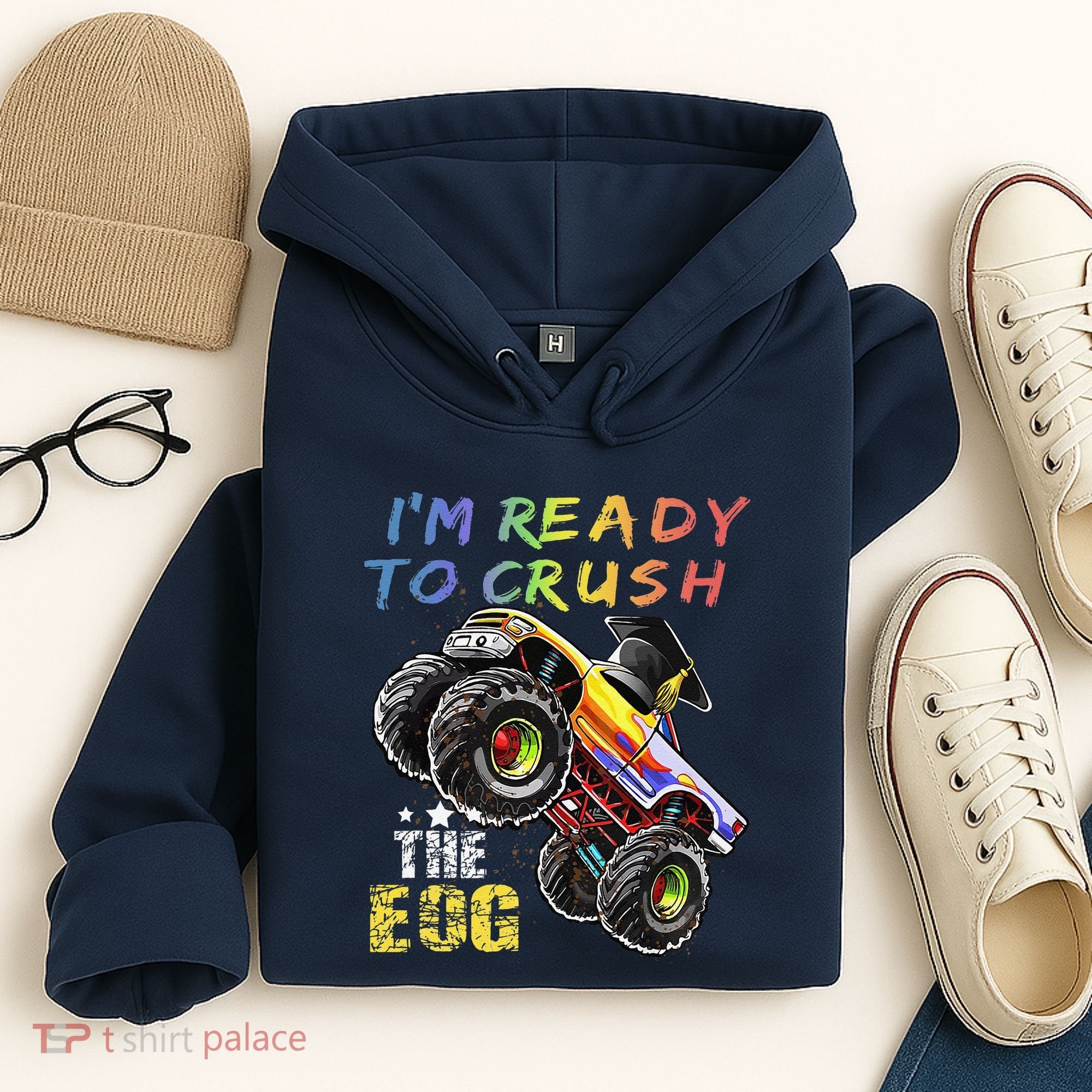 Ready To Crush The Eog North Carolina End Of Grade Test Hoodie