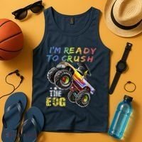 Ready To Crush The Eog North Carolina End Of Grade Test Tank Top thumb 4