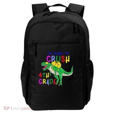Ready to Crush 4th Grade Dinosaur Back to School Backpack