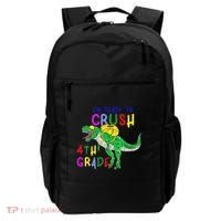 Ready to Crush 4th Grade Dinosaur Back to School Backpack thumb 0