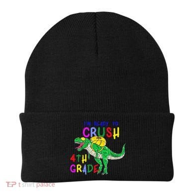 Ready to Crush 4th Grade Dinosaur Back to School Beanie