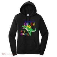 Ready to Crush 4th Grade Dinosaur Back to School Women's Hoodie thumb 0