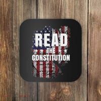Read The Constitution ItS Bill Of Rights & Amendments Coaster thumb 0