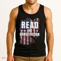 Read The Constitution ItS Bill Of Rights & Amendments Tank Top thumb 3