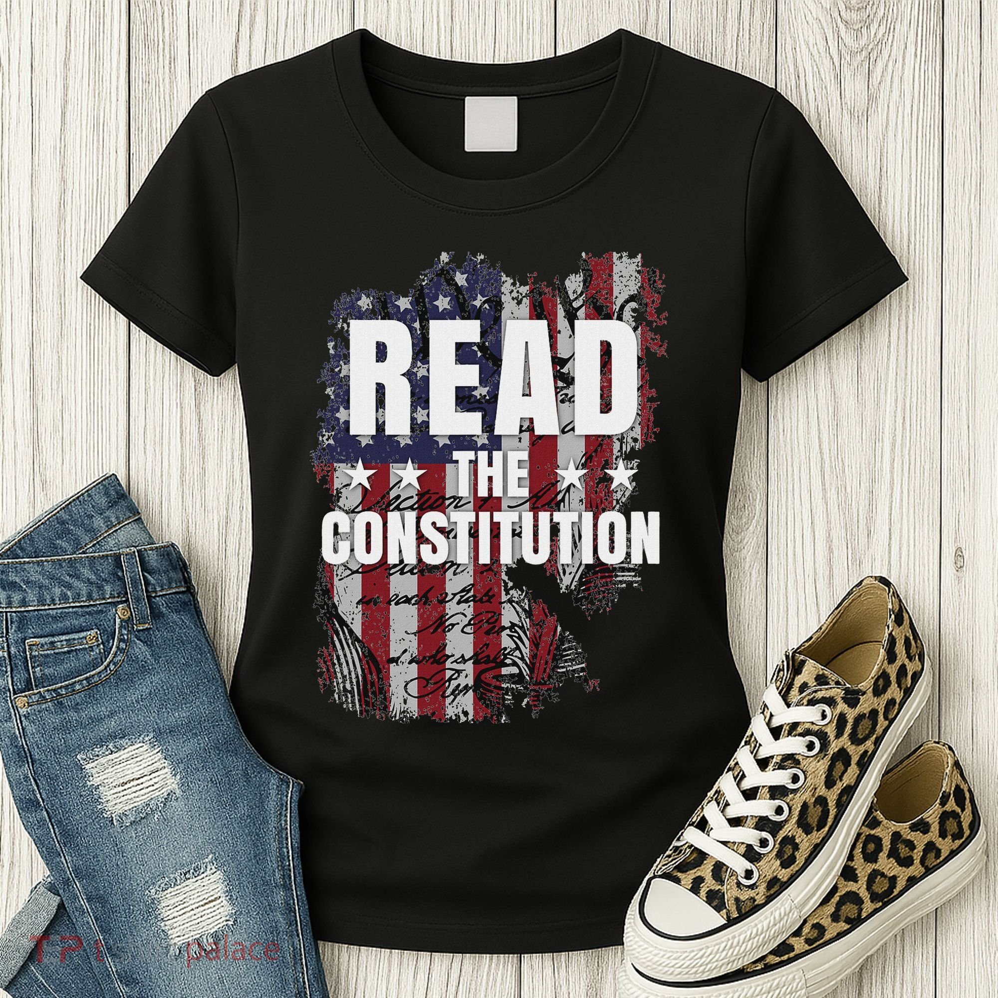 Read The Constitution ItS Bill Of Rights & Amendments Women's T-Shirt
