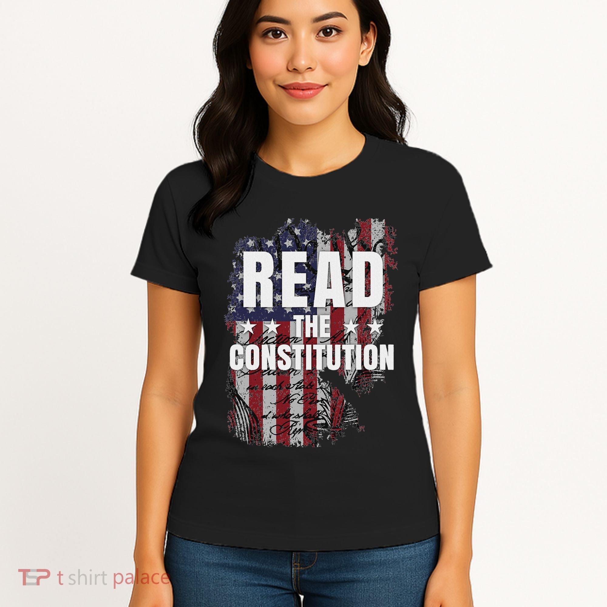 Read The Constitution ItS Bill Of Rights & Amendments Women's T-Shirt