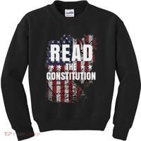 Read The Constitution ItS Bill Of Rights & Amendments Kids Sweatshirt thumb 0