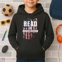 Read The Constitution ItS Bill Of Rights & Amendments Kids Hoodie thumb 2