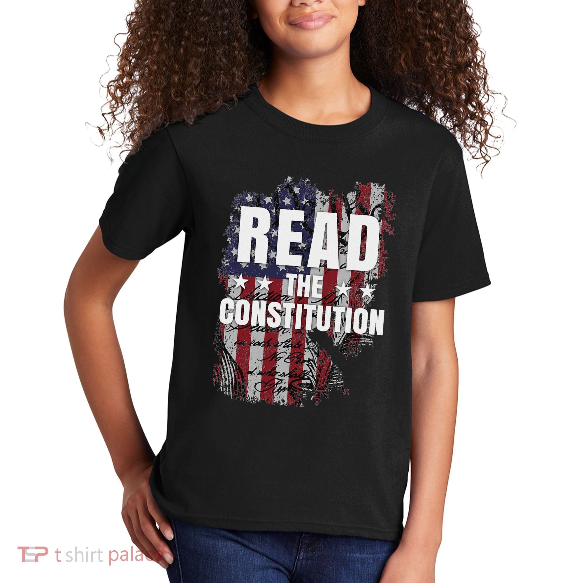 Read The Constitution ItS Bill Of Rights & Amendments Kids T-Shirt