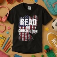 Read The Constitution ItS Bill Of Rights & Amendments Kids T-Shirt thumb 3