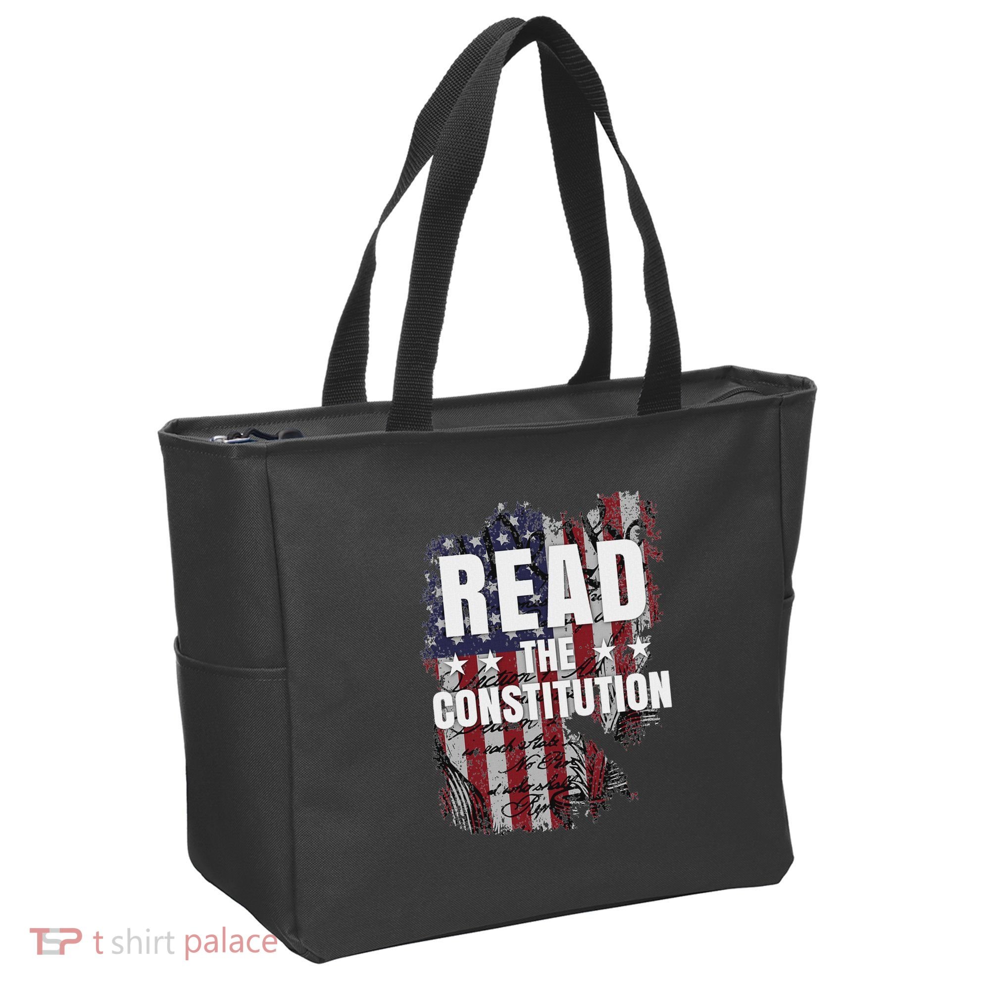 Read The Constitution ItS Bill Of Rights & Amendments Tote Bag