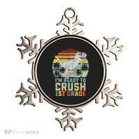 Ready To Crush First Grade 1st Day Of School Dinosaur Ornament thumb 0