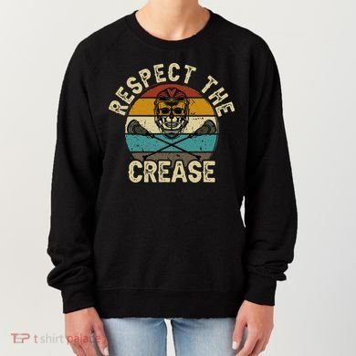 Respect the Crease Lacrosse Goalie Women's Sweatshirt