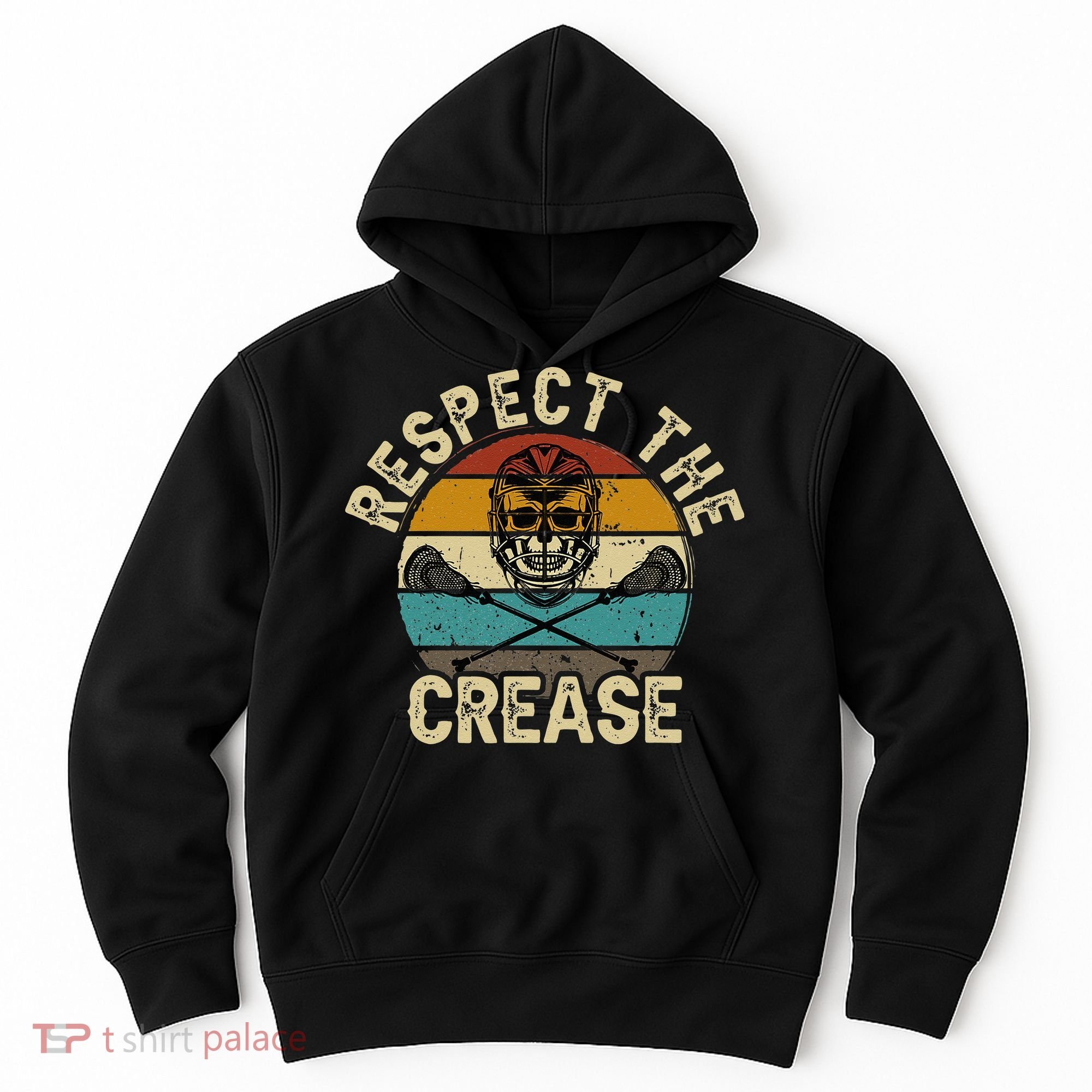Respect the Crease Lacrosse Goalie Hoodie