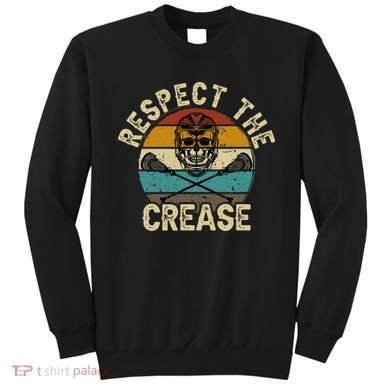 Respect the Crease Lacrosse Goalie Sweatshirt
