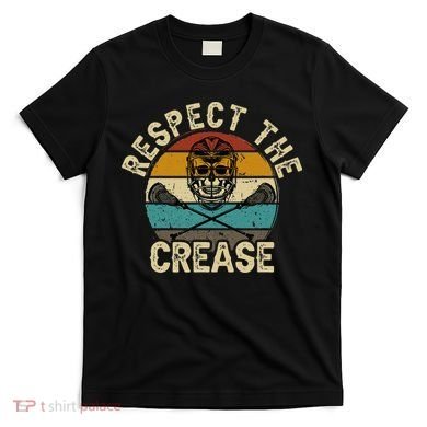 Respect the Crease Lacrosse Goalie T-Shirt