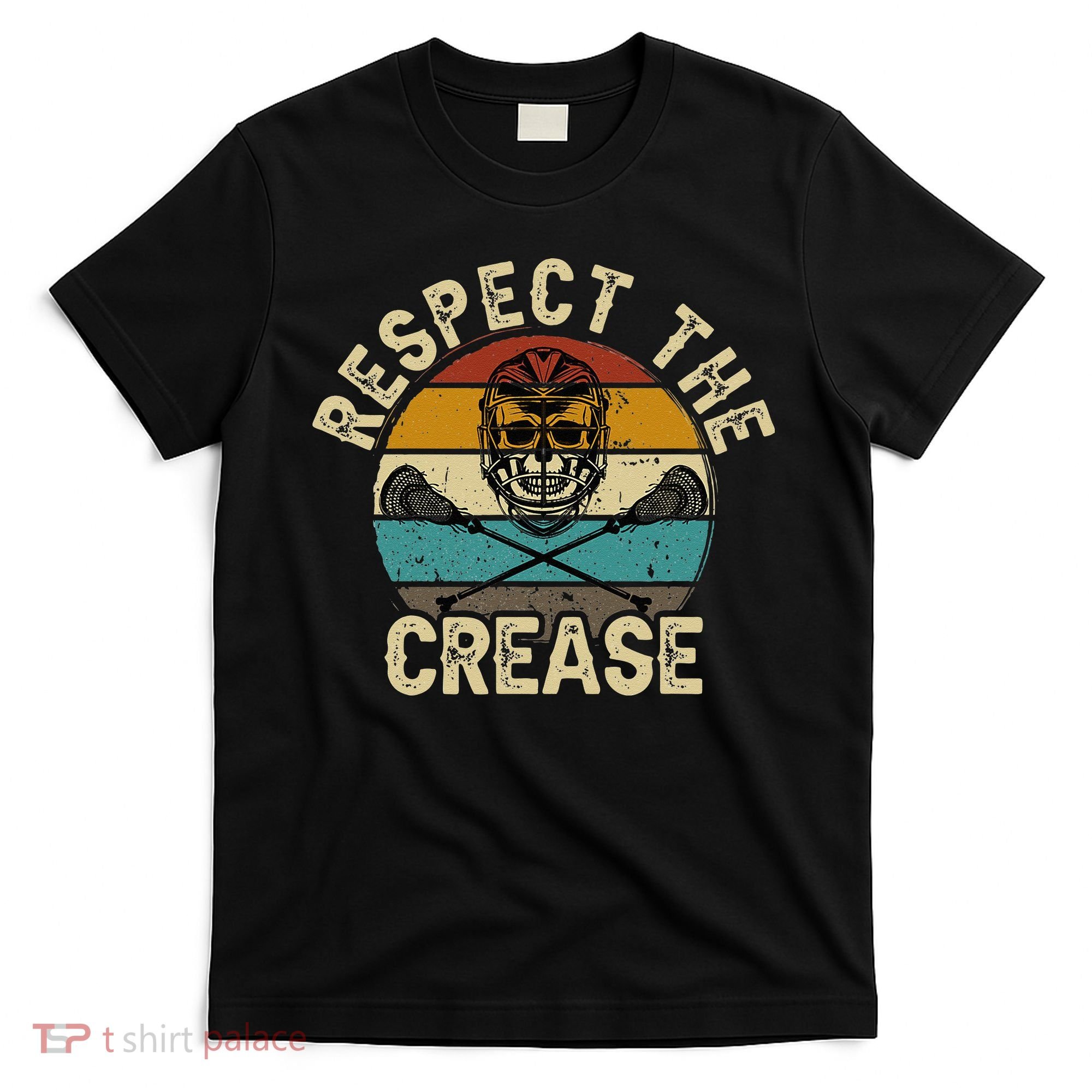 Respect the Crease Lacrosse Goalie T-Shirt