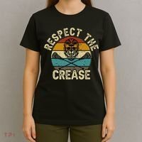 Respect the Crease Lacrosse Goalie T-Shirt thumb 4
