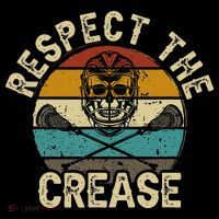 Respect the Crease Lacrosse Goalie Coffee Mug thumb 5