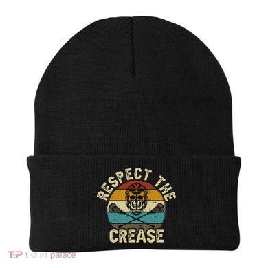 Respect the Crease Lacrosse Goalie Beanie