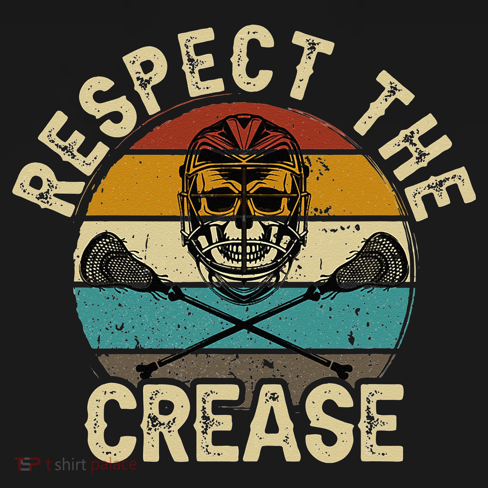 Respect the Crease Lacrosse Goalie Polo